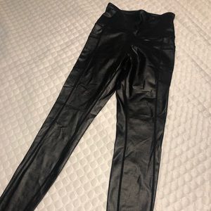 Ethos leather like leggings